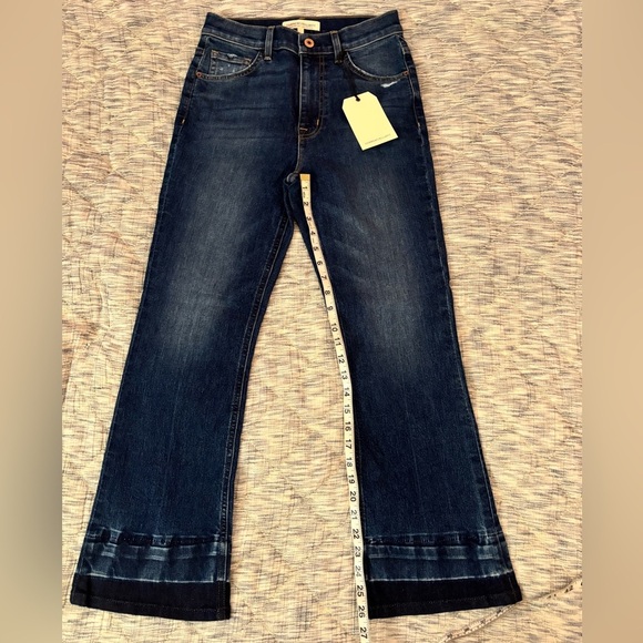 Current/Elliot The Boulevard Mid Rise Crop Bootcut Jeans Sz 26 NWT | Bootcut - - Picture 7 of 11